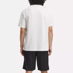 Tops & T-Shirts|Reebok Tops & T-Shirts Basketball Brand Graphic T-Shirt