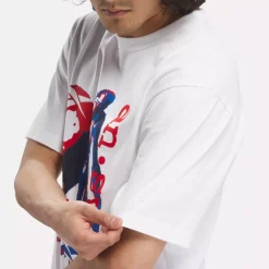 Tops & T-Shirts|Reebok Tops & T-Shirts Basketball Iverson Graphic T-Shirt