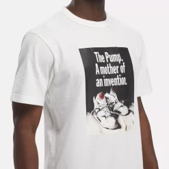 Tops & T-Shirts|Reebok Tops & T-Shirts Basketball Pump Graphic T-Shirt