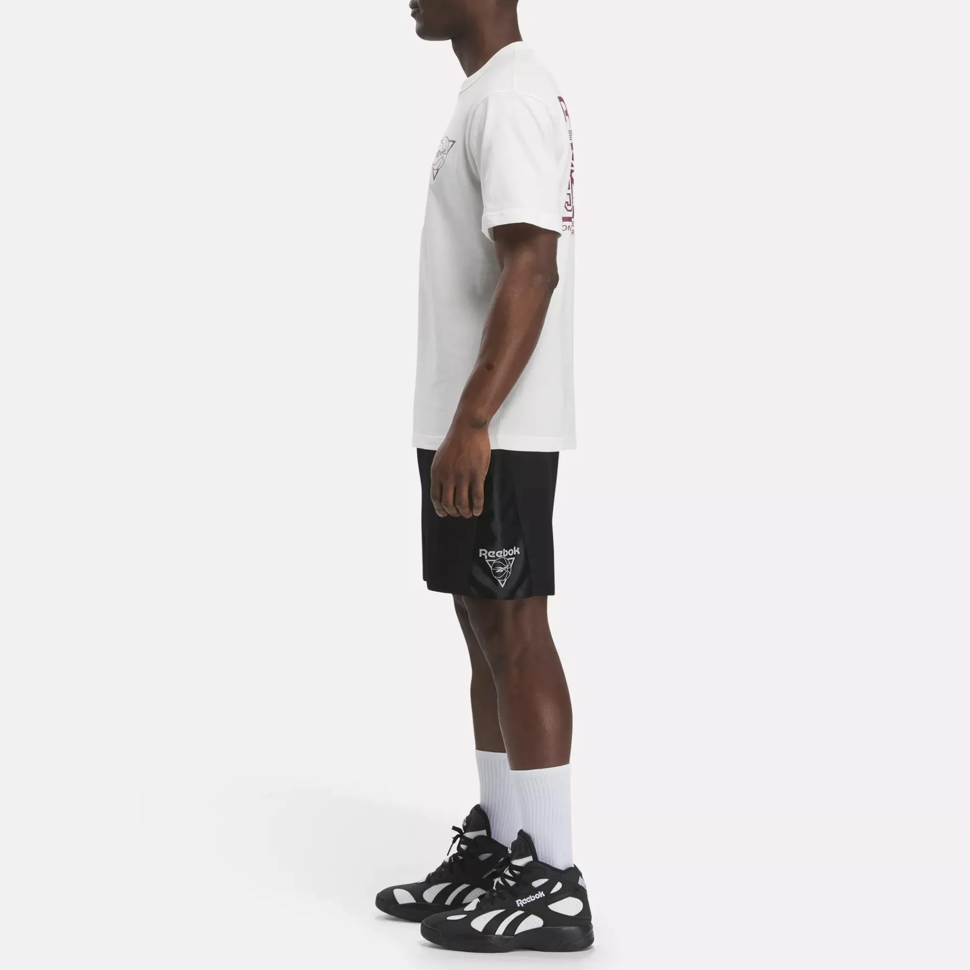 Tops & T-Shirts|Reebok Tops & T-Shirts Basketball Seasonal Graphic T-Shirt