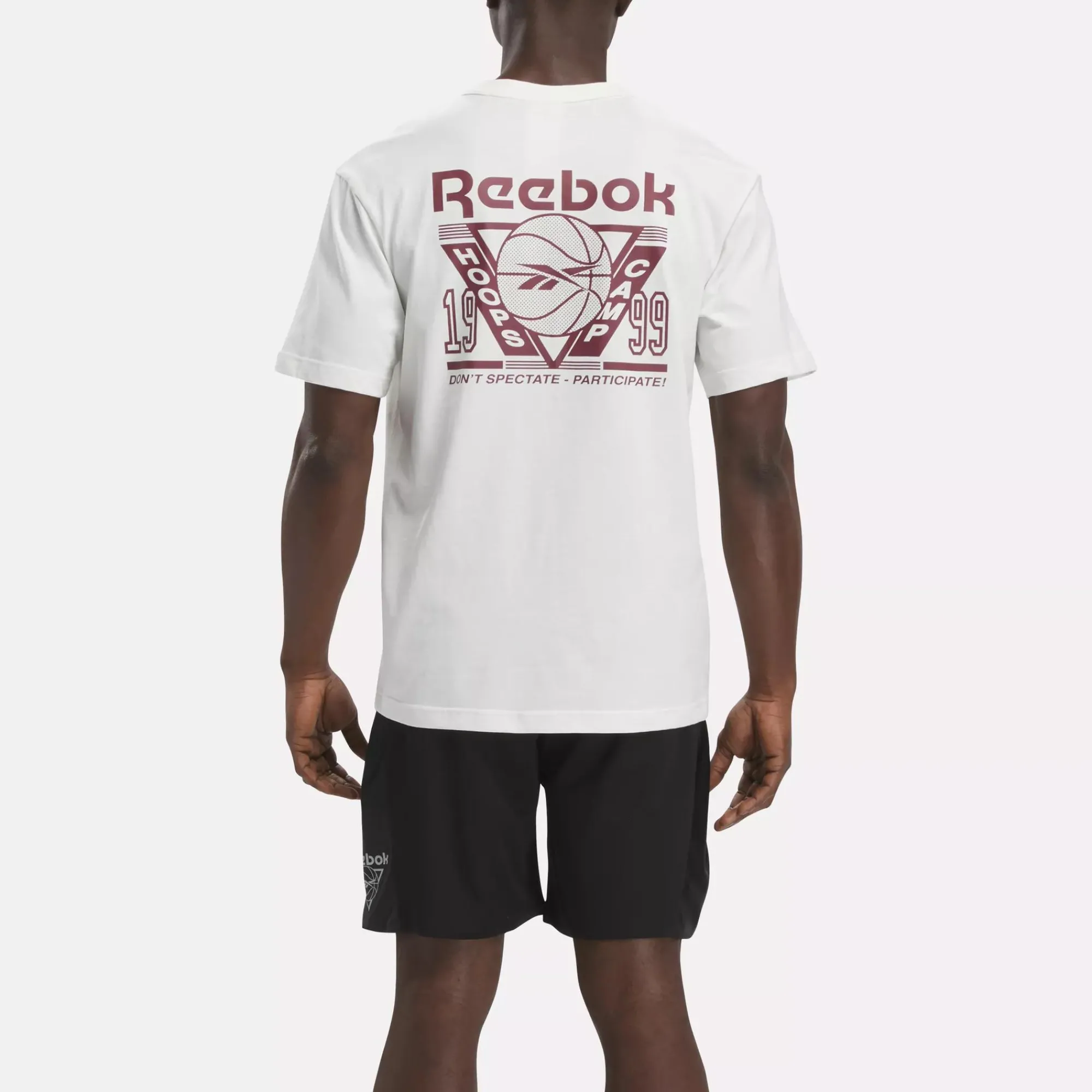 Tops & T-Shirts|Reebok Tops & T-Shirts Basketball Seasonal Graphic T-Shirt