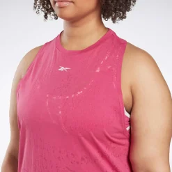 Tank Tops|Reebok Tank Tops Burnout Tank Top (Plus Size)
