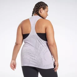 Tank Tops|Reebok Tank Tops Burnout Tank Top (Plus Size)