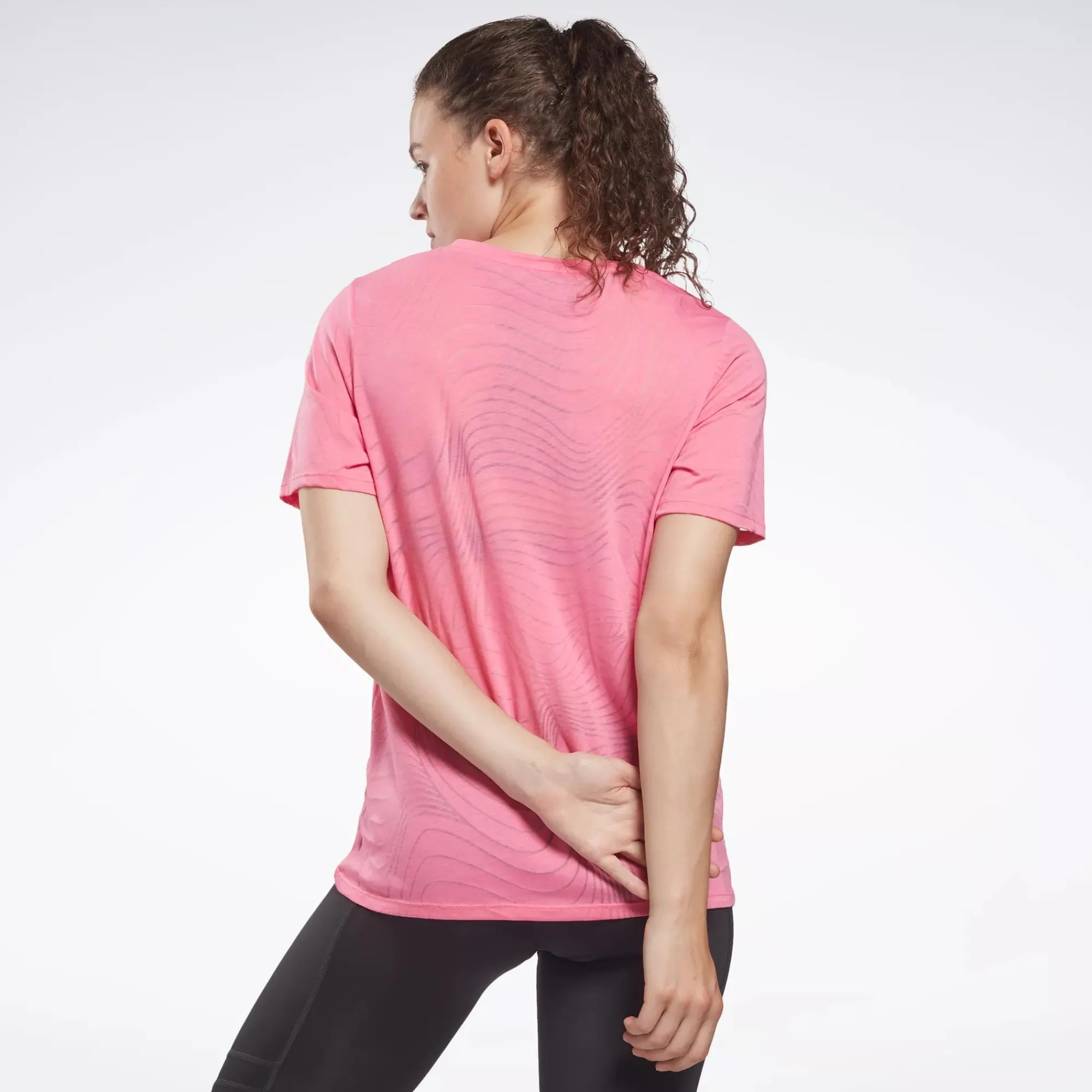 Tops & T-Shirts|Reebok Tops & T-Shirts Burnout T-Shirt