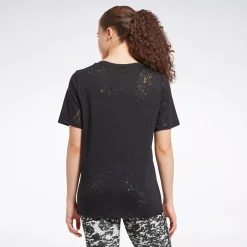 Tops & T-Shirts|Reebok Tops & T-Shirts Burnout T-Shirt