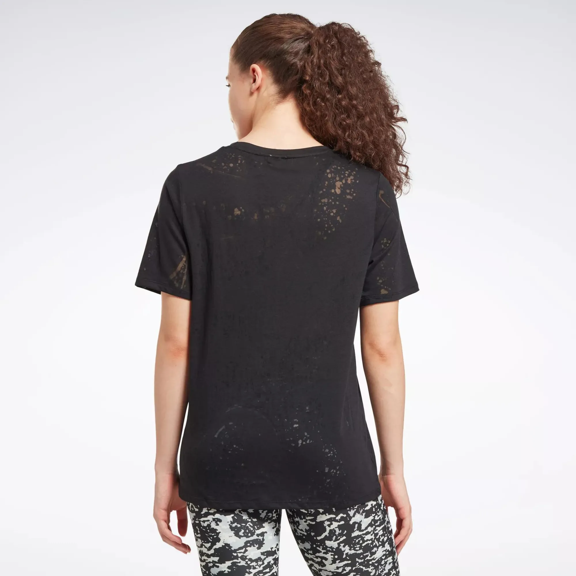 Tops & T-Shirts|Reebok Tops & T-Shirts Burnout T-Shirt