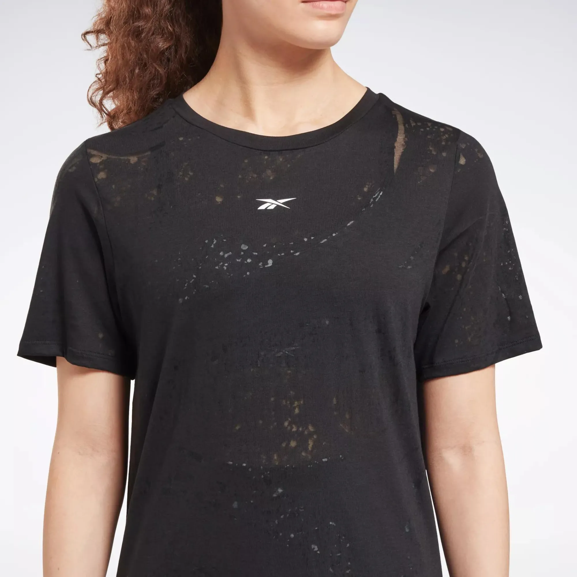 Tops & T-Shirts|Reebok Tops & T-Shirts Burnout T-Shirt