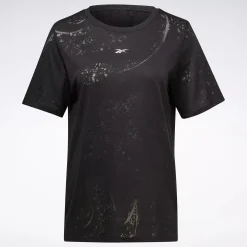 Tops & T-Shirts|Reebok Tops & T-Shirts Burnout T-Shirt