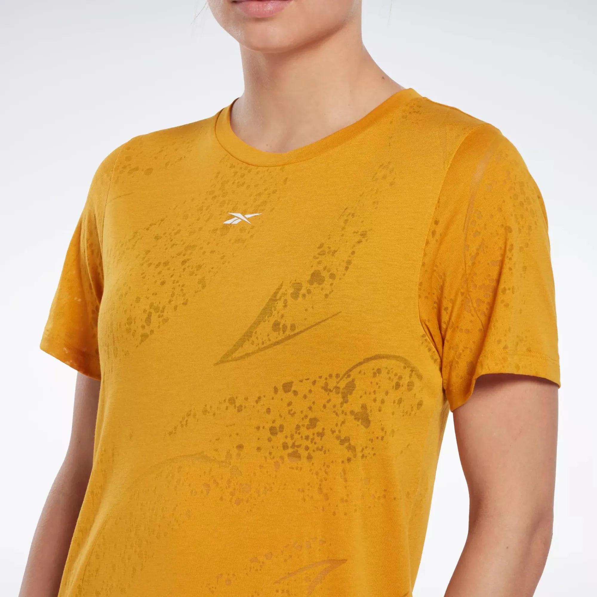 Tops & T-Shirts|Reebok Tops & T-Shirts Burnout T-Shirt