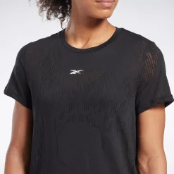 Tops & T-Shirts|Reebok Tops & T-Shirts Burnout T-Shirt