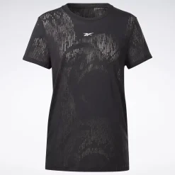 Tops & T-Shirts|Reebok Tops & T-Shirts Burnout T-Shirt