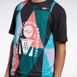 Tank Tops|Reebok Tank Tops City League Reversible Mesh Jersey