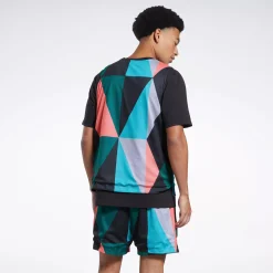 Tank Tops|Reebok Tank Tops City League Reversible Mesh Jersey