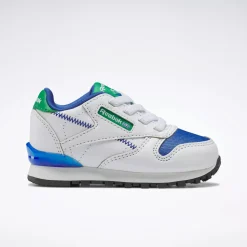 Big Kids' Shoes (Sizes 3.5-7)|Reebok Big Kids' Shoes (Sizes 3.5-7) Classic Leather Step 'N' Flash Shoes - Toddler