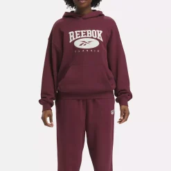 Loungewear|Reebok Loungewear Classics Archive Essentials Big Logo French Terry Hoodie