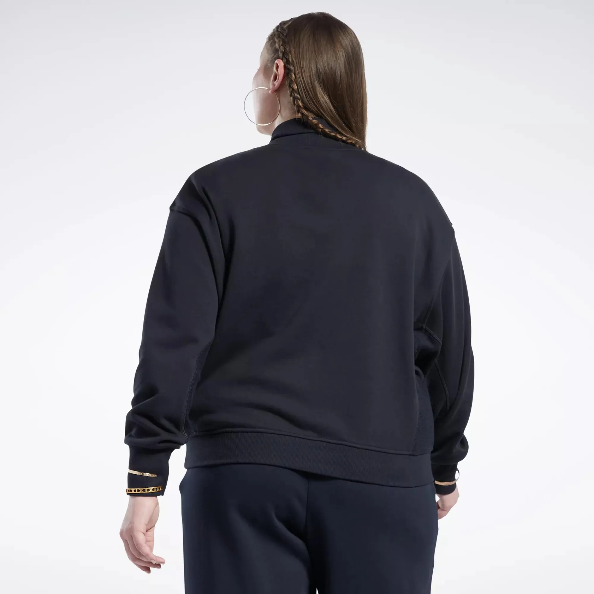 Hoodies & Sweatshirts|Reebok Hoodies & Sweatshirts Classics Cotton French Terry Sweatshirt (Plus Size)