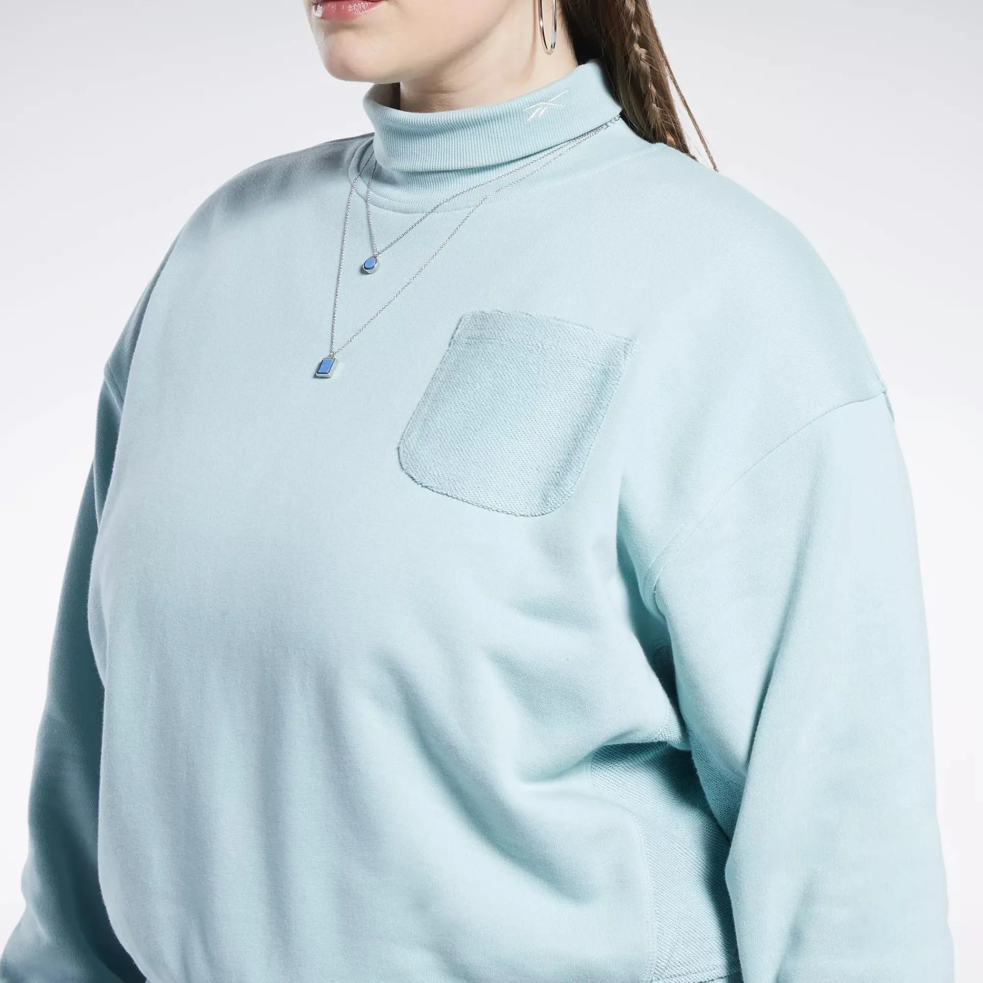 Hoodies & Sweatshirts|Reebok Hoodies & Sweatshirts Classics Cotton French Terry Sweatshirt (Plus Size)