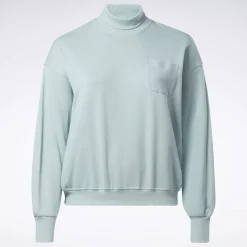 Hoodies & Sweatshirts|Reebok Hoodies & Sweatshirts Classics Cotton French Terry Sweatshirt (Plus Size)