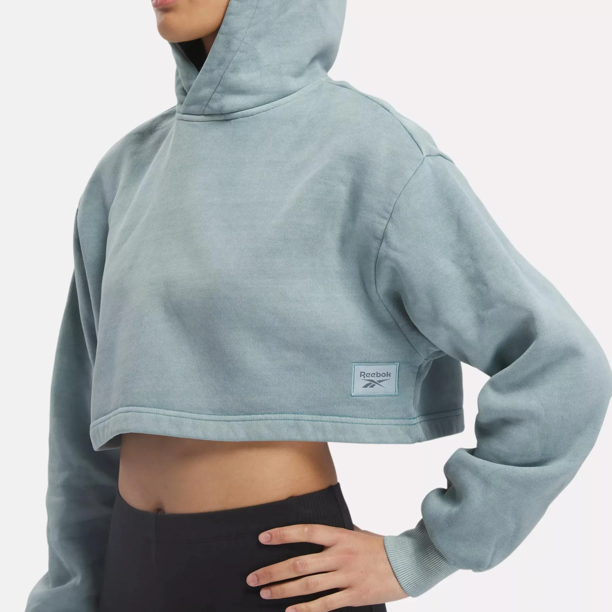 Loungewear|Reebok Loungewear Classics Natural Dye Cropped Hoodie