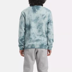 Hoodies & Sweatshirts|Reebok Hoodies & Sweatshirts Classics Natural Dye Marble Crew Sweatshirt