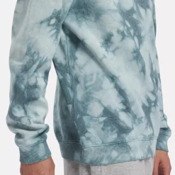 Hoodies & Sweatshirts|Reebok Hoodies & Sweatshirts Classics Natural Dye Marble Crew Sweatshirt