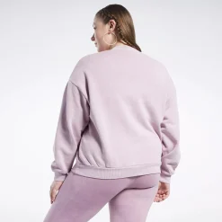 Hoodies & Sweatshirts|Reebok Hoodies & Sweatshirts Classics Natural Dye Sweatshirt (Plus Size)