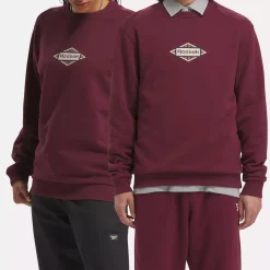 Hoodies & Sweatshirts|Reebok Hoodies & Sweatshirts Classics Sporting Goods Crew Sweatshirt