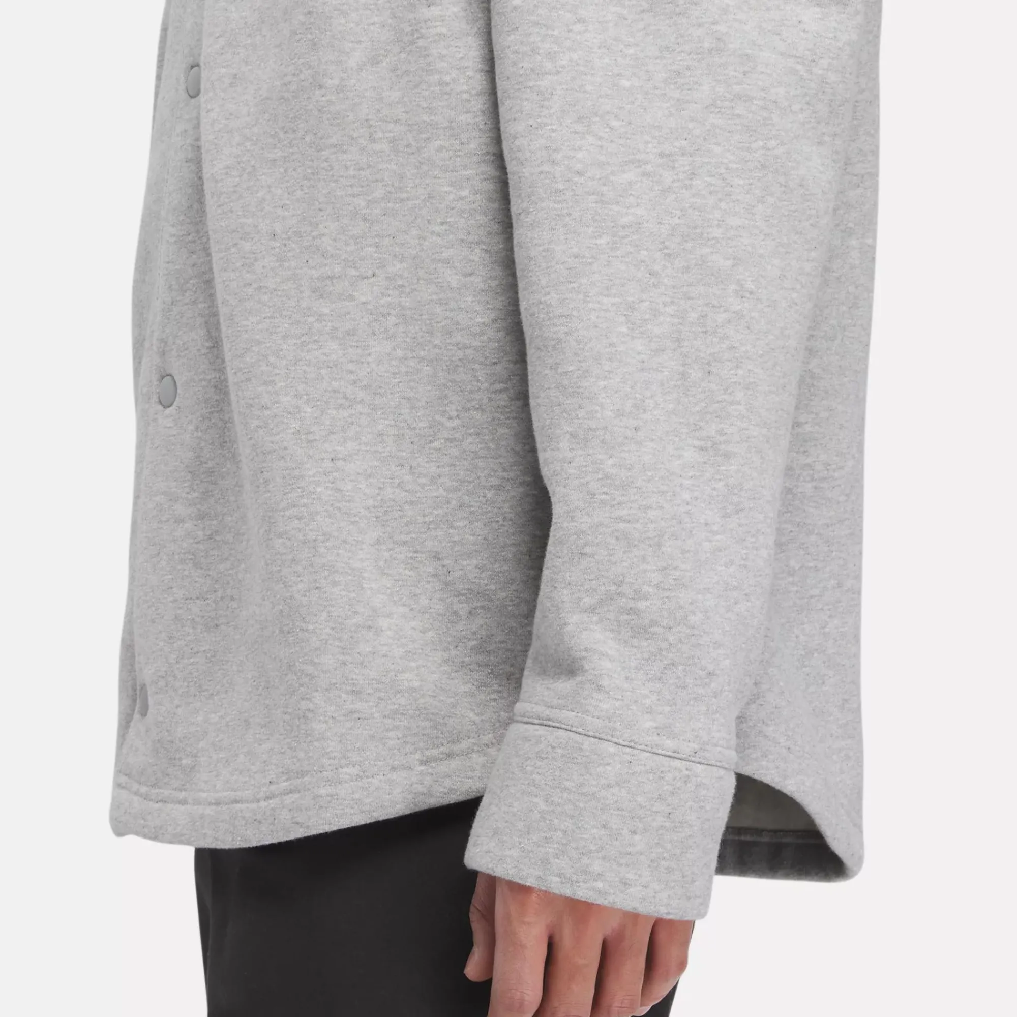 Tops & T-Shirts|Reebok Tops & T-Shirts Classics Wardrobe Essentials Fleece Overshirt