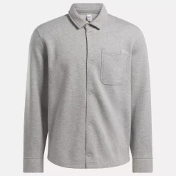 Tops & T-Shirts|Reebok Tops & T-Shirts Classics Wardrobe Essentials Fleece Overshirt