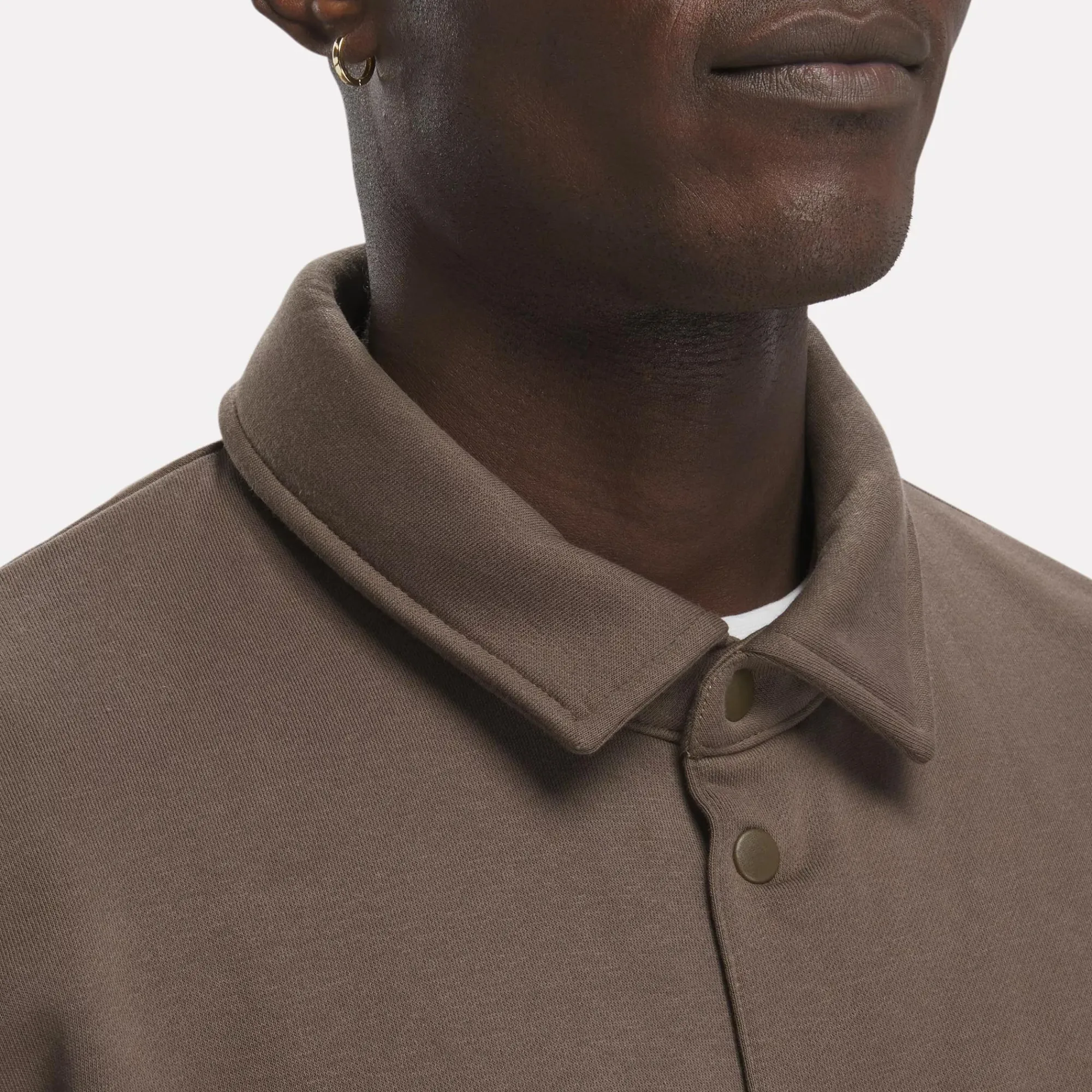 Tops & T-Shirts|Reebok Tops & T-Shirts Classics Wardrobe Essentials Fleece Overshirt