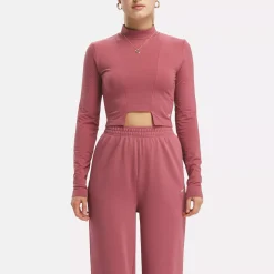 Tops & T-Shirts|Reebok Tops & T-Shirts Classics Wide Long Sleeve Trend Top