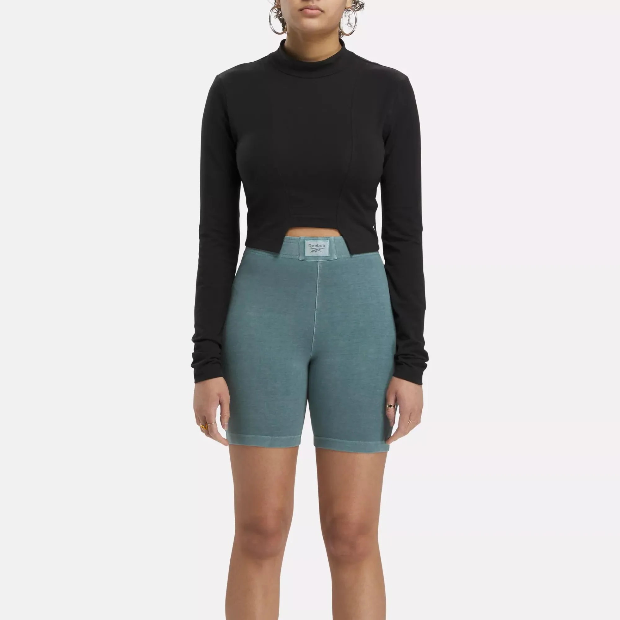 Tops & T-Shirts|Reebok Tops & T-Shirts Classics Wide Long Sleeve Trend Top