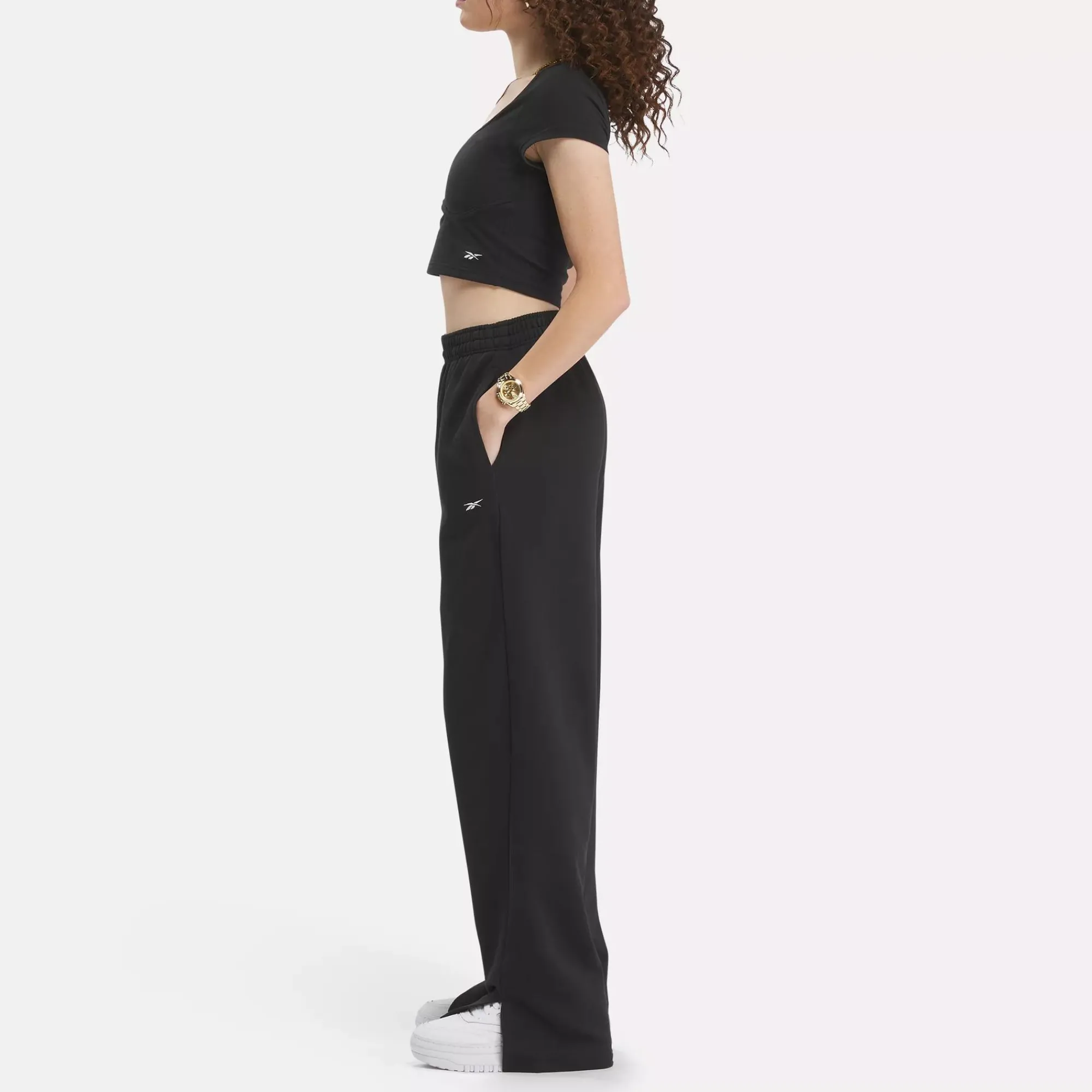 Pants & Sweatpants|Reebok Pants & Sweatpants Classics Wide Straight Leg Pants