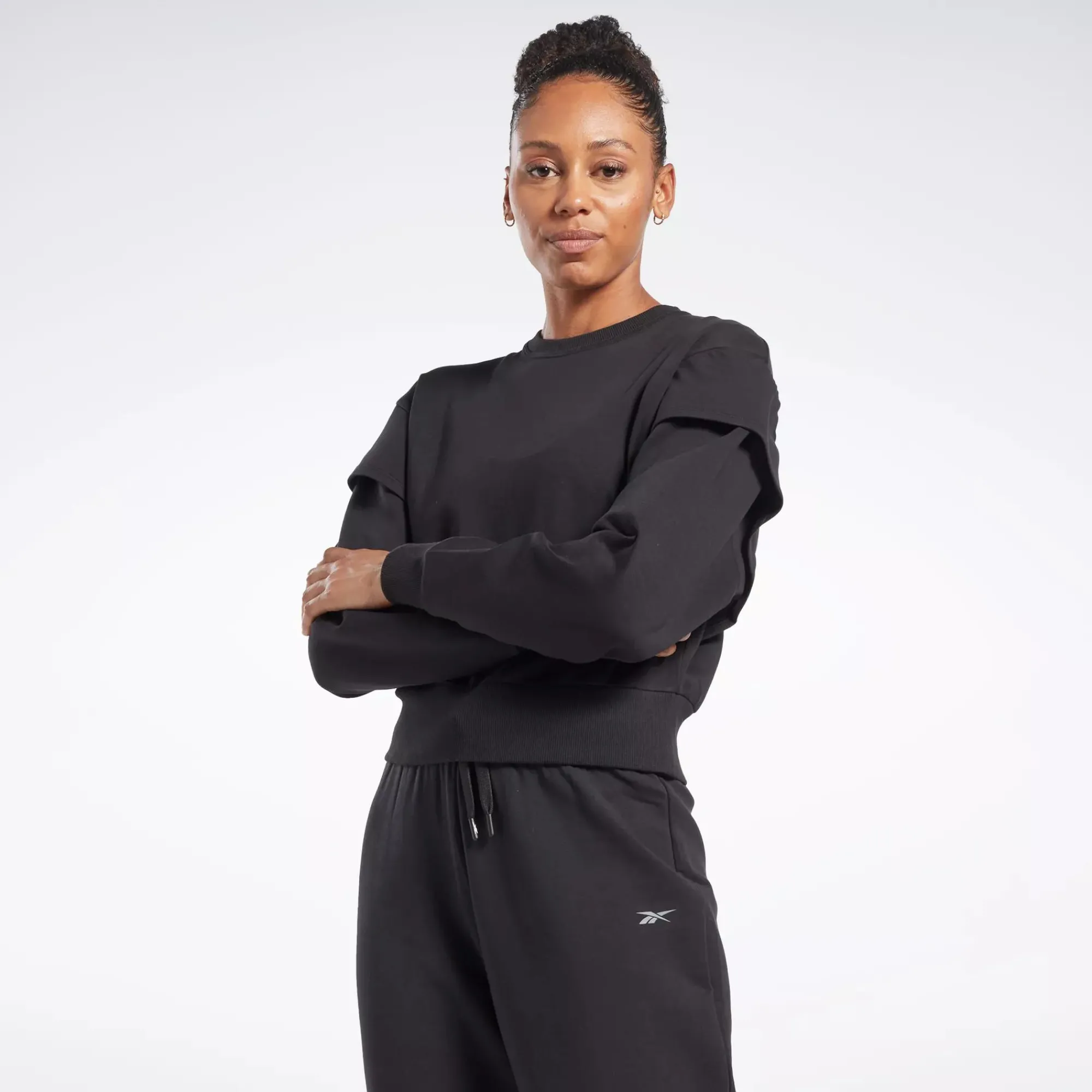 Hoodies & Sweatshirts|Reebok Hoodies & Sweatshirts Dreamblend Cotton Mid-Layer Top