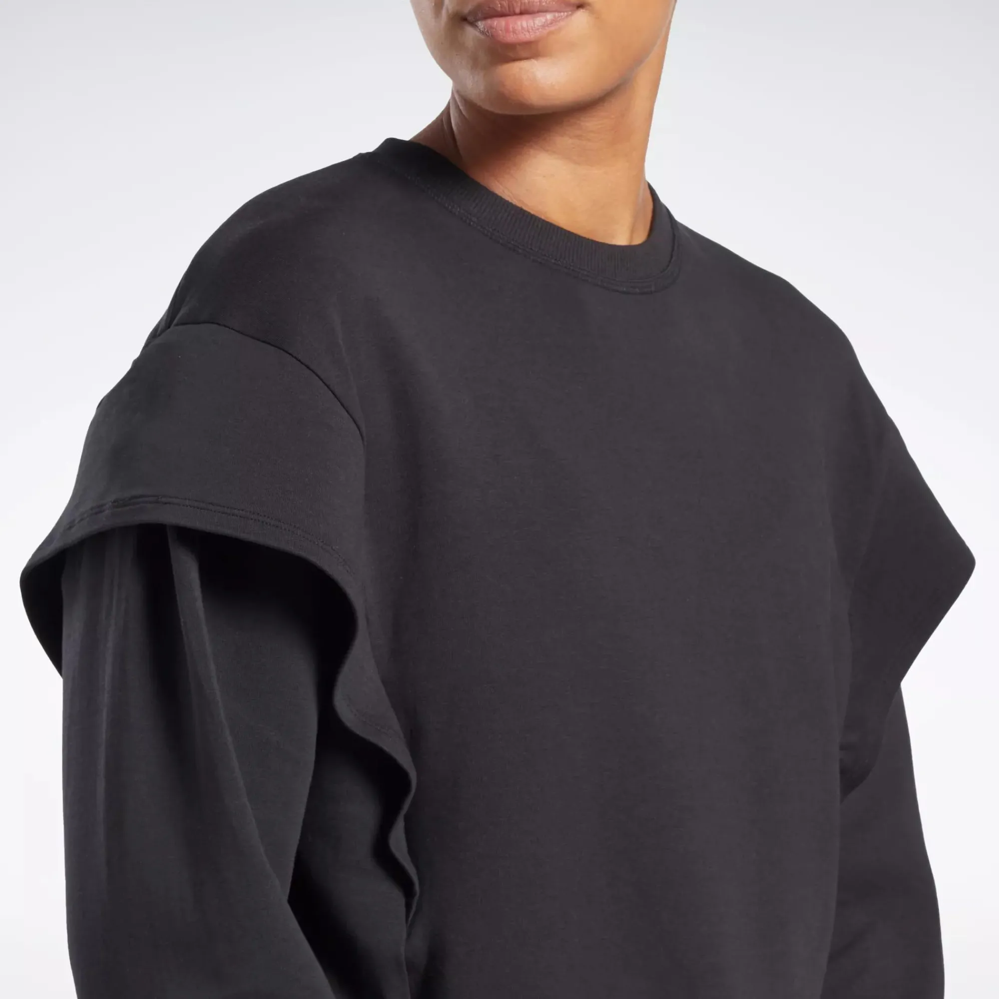 Hoodies & Sweatshirts|Reebok Hoodies & Sweatshirts Dreamblend Cotton Mid-Layer Top