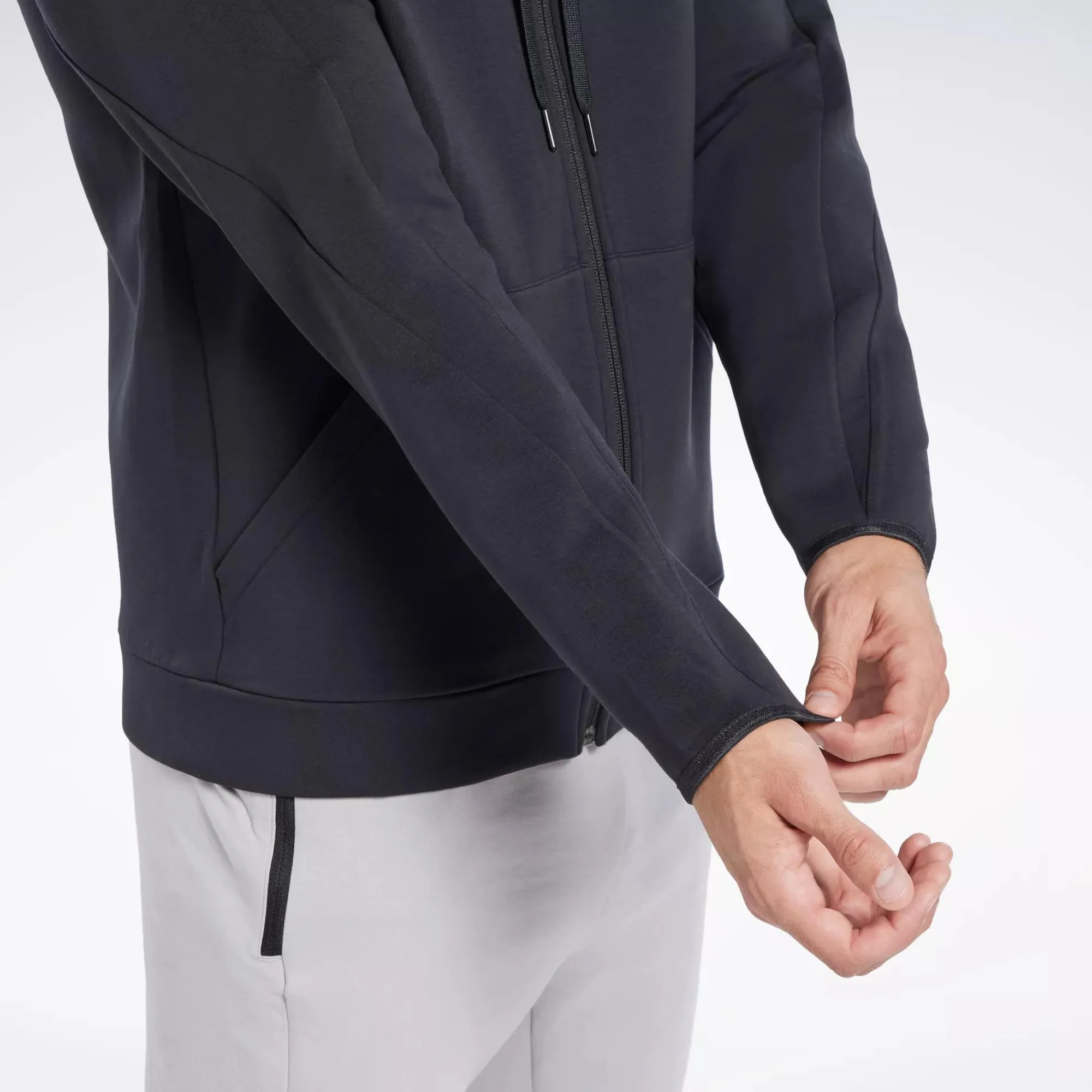 Jackets|Reebok Jackets Dreamblend Zip-Up Hoodie