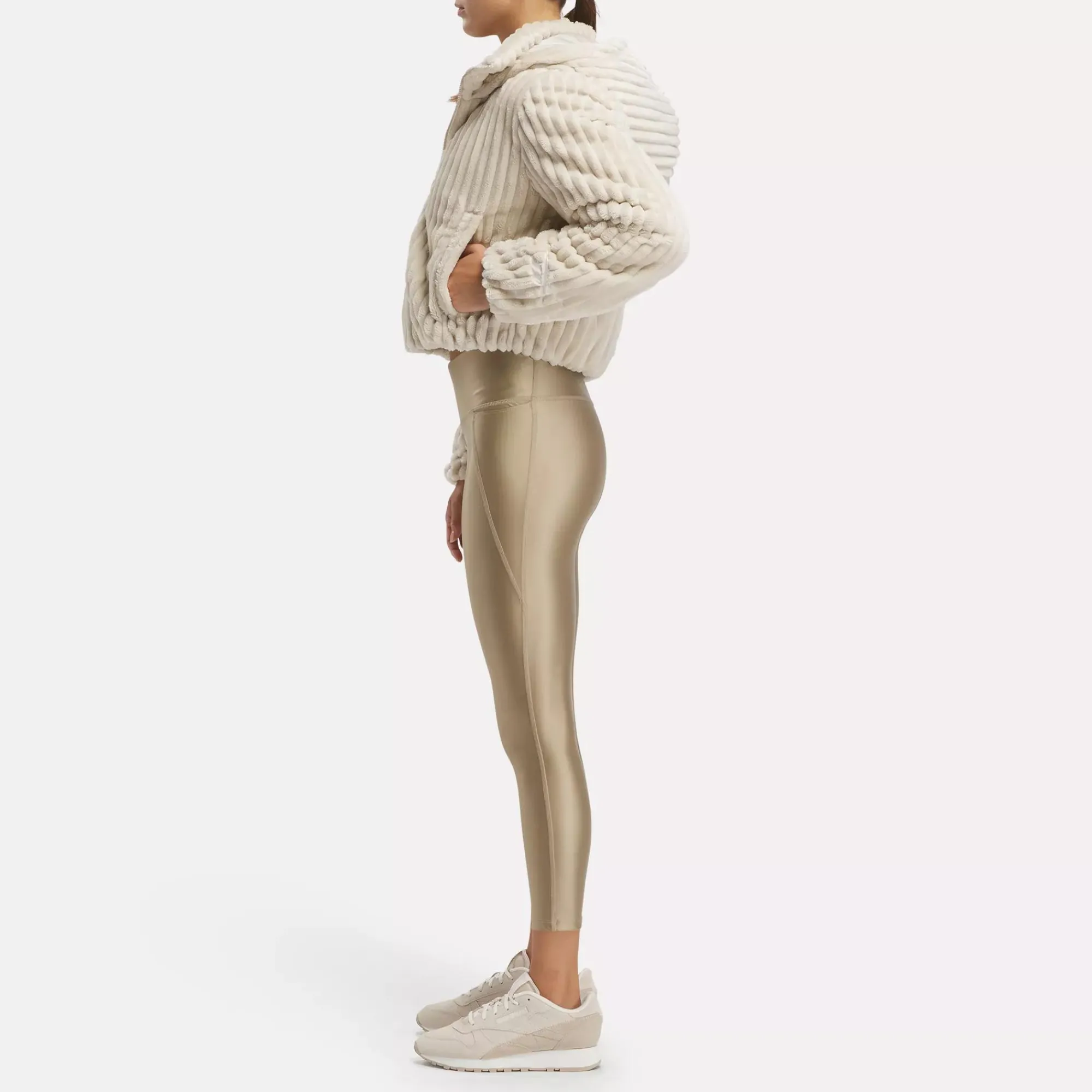 Jackets|Reebok Jackets Fashion Puffer Jacket