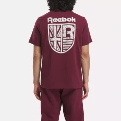 Tops & T-Shirts|Reebok Tops & T-Shirts Graphic Series Classic Crest T-Shirt