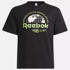Tops & T-Shirts|Reebok Tops & T-Shirts Graphic Series Globe T-Shirt