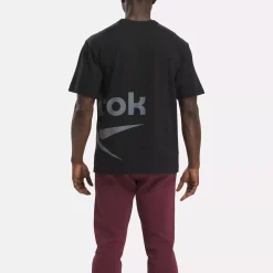 Tops & T-Shirts|Reebok Tops & T-Shirts Graphic Series Side Vector T-Shirt