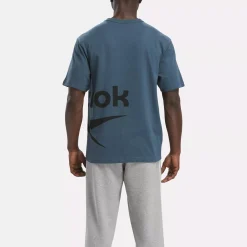 Tops & T-Shirts|Reebok Tops & T-Shirts Graphic Series Side Vector T-Shirt