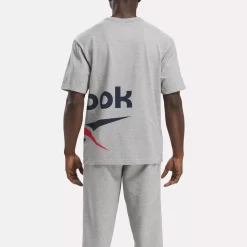 Tops & T-Shirts|Reebok Tops & T-Shirts Graphic Series Side Vector T-Shirt