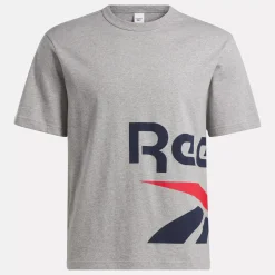 Tops & T-Shirts|Reebok Tops & T-Shirts Graphic Series Side Vector T-Shirt