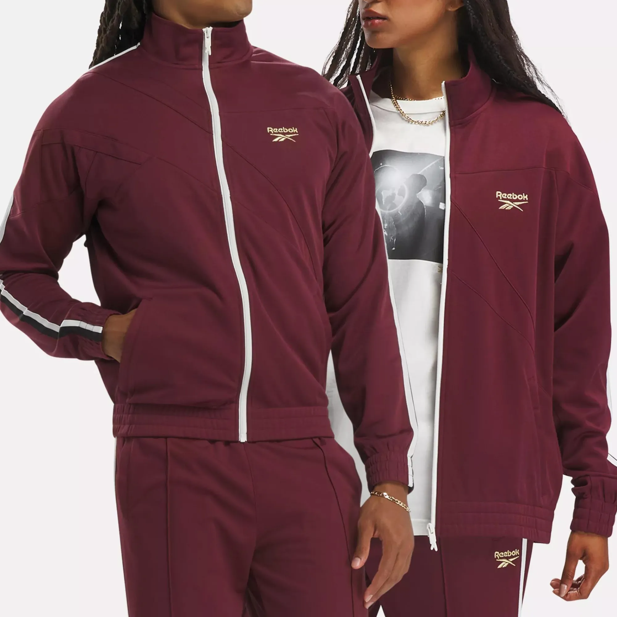 Jackets|Reebok Jackets Hip Hop Track Jacket