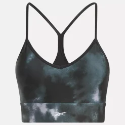 Sports Bras|Reebok Sports Bras Id Train Allover Print Bra