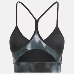 Sports Bras|Reebok Sports Bras Id Train Allover Print Bra
