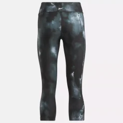 Leggings & Tights|Reebok Leggings & Tights Id Train Allover Print Capri Leggings
