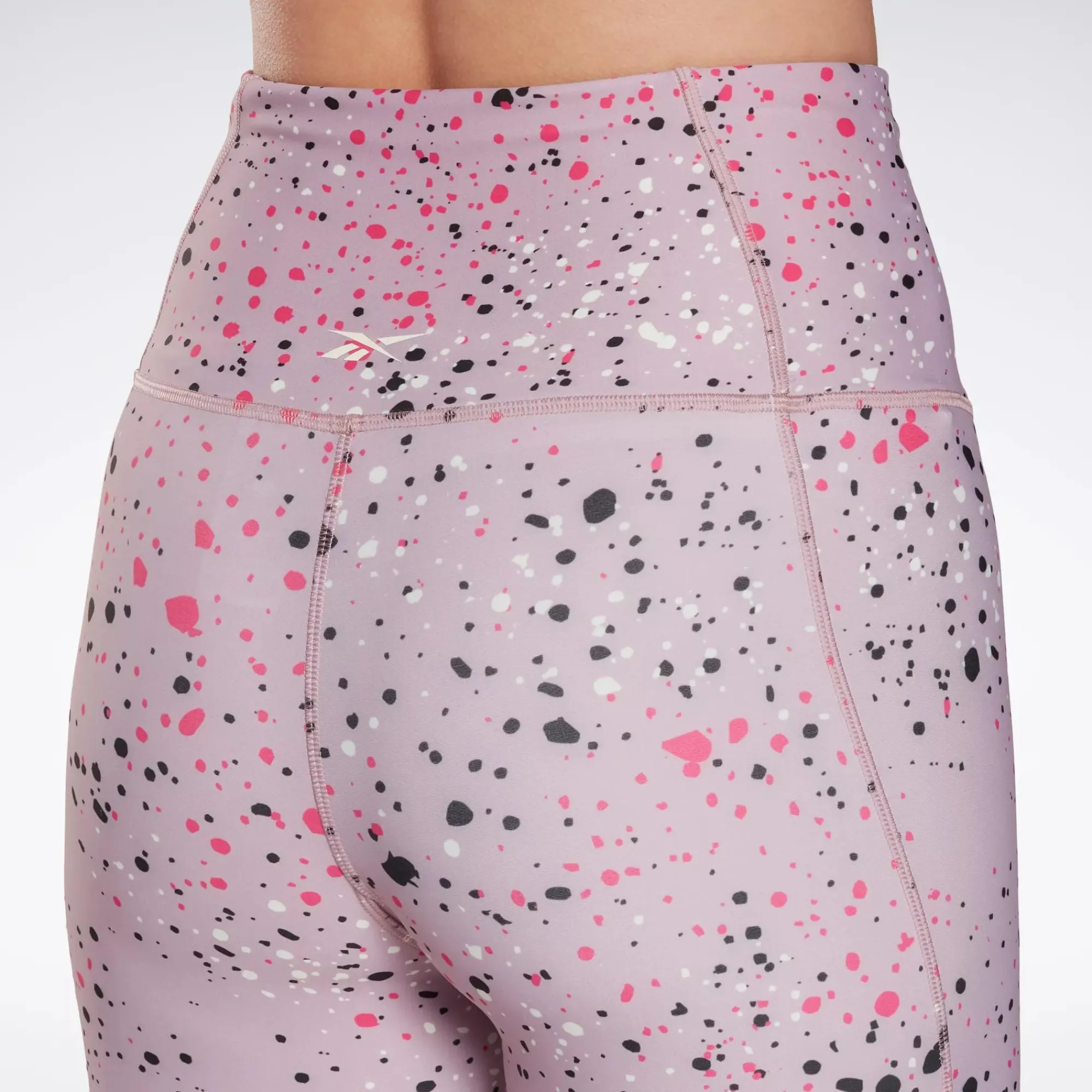 Leggings & Tights|Reebok Leggings & Tights Lux 2.0 Multi-Colored Speckle Leggings