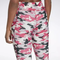 Leggings & Tights|Reebok Leggings & Tights Lux Bold Camo Print Leggings