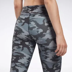 Leggings & Tights|Reebok Leggings & Tights Lux Bold Camo Print Leggings
